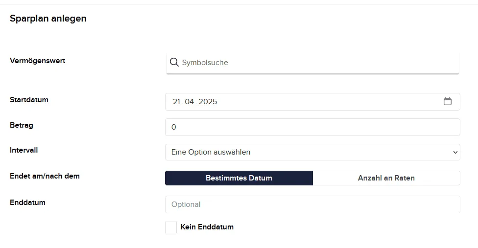 Interactive Brokers Aktien ETF Sparplan anlegen