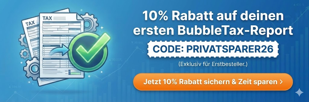BubbleTax Rabatt Code 10%