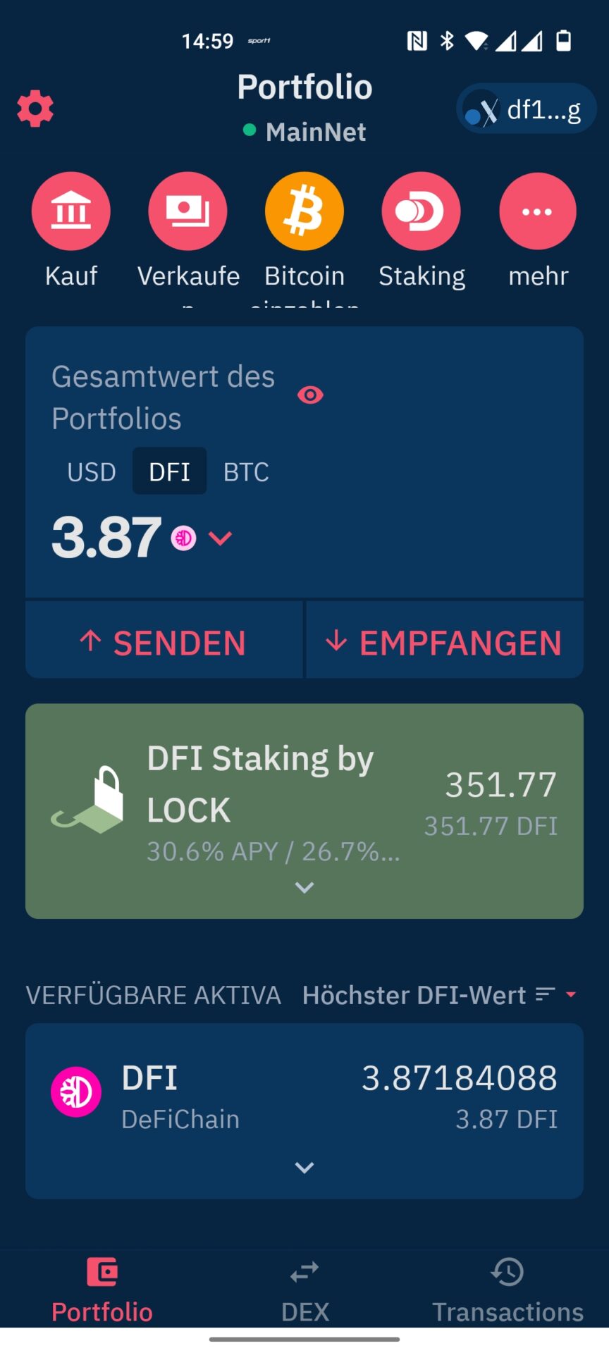 LOCK Staking DeFiChain - Erfahrungen 2023 - privatsparer.de