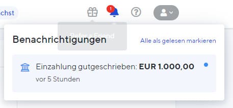 nexo-einzahlung-gutgeschrieben