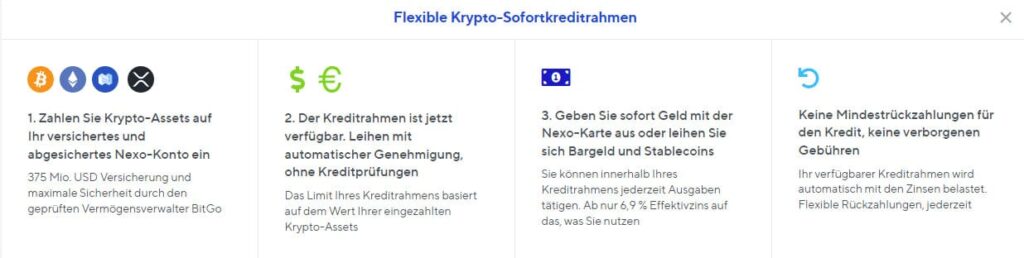 nexo kryptokredit