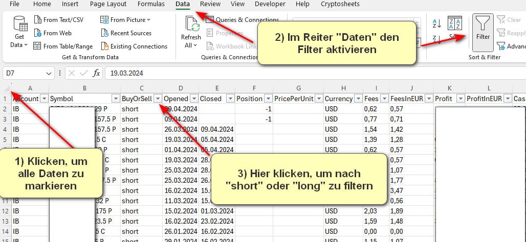 tradinglogbook-optionen-filtern2 Trading LogBook Optionen filtern